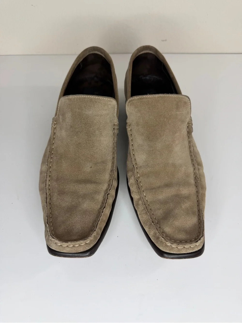 to boot New York Driving Loafers Casual Shoes Men Size 9 Brown Suede comfort